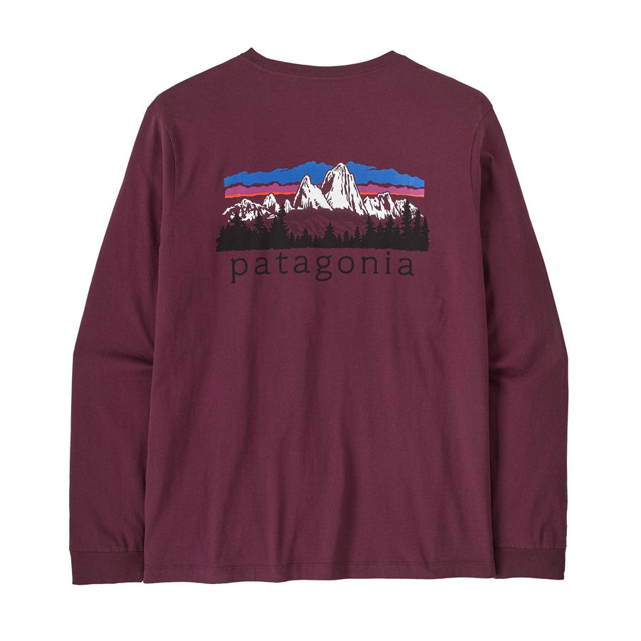 Patagonia Long-Sleeved Fitz Roy Foothills T-Shirt - Men's Men's Long Sleeve Graphic T-Shirt Patagonia 