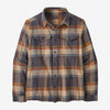 Patagonia Long-Sleeved Fjord Flannel Shirt - Men's General Patagonia Sunrise Ridge: Forge Grey S