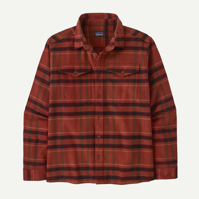 Patagonia Long-Sleeved Fjord Flannel Shirt - Men's Shirts Patagonia King: Dried Vanilla S