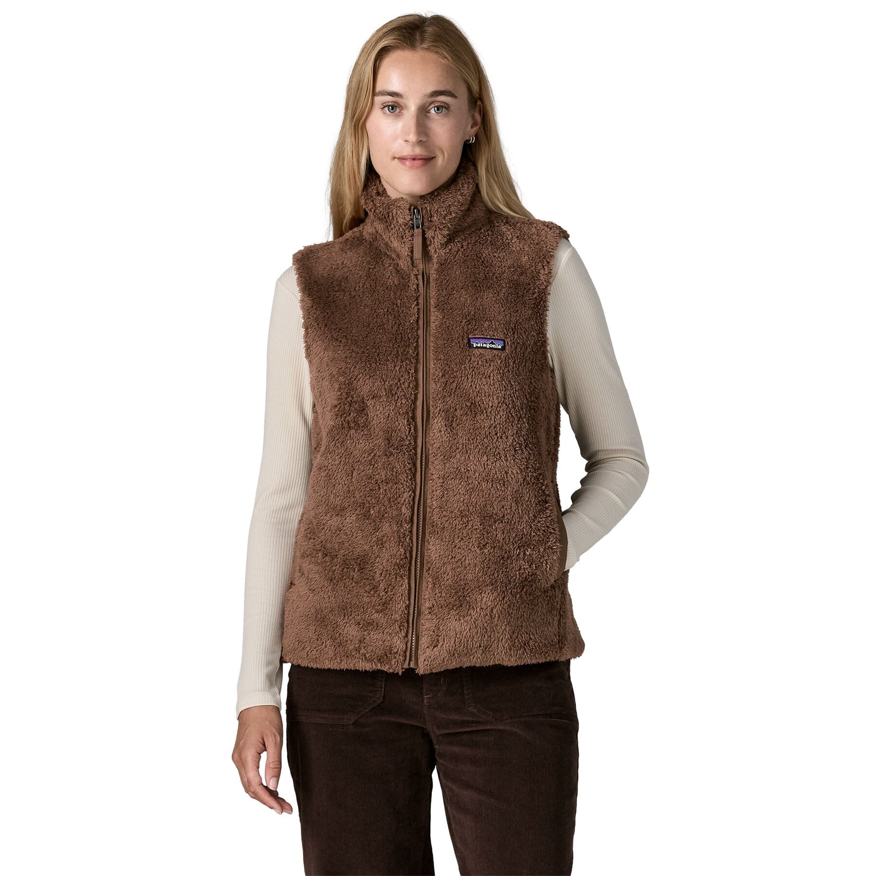 Patagonia Los Gatos Vest - Women's Women's Fleece Vests Patagonia Berm Brown XS