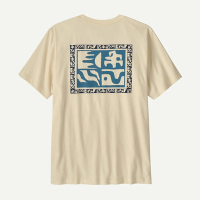 Patagonia Mother Rays T-Shirt - Men's Shirts Patagonia Undyed Natural S