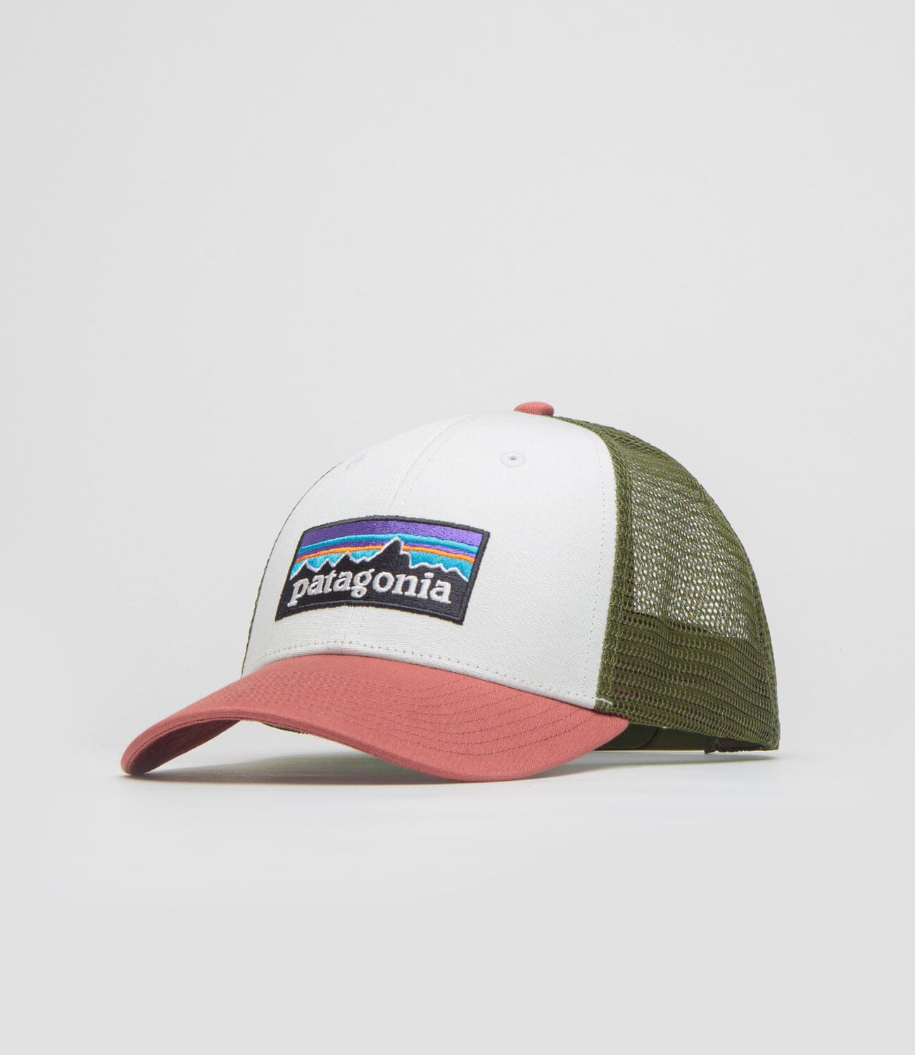 Patagonia P-6 Logo LoPro Trucker Hat General Patagonia Birch White