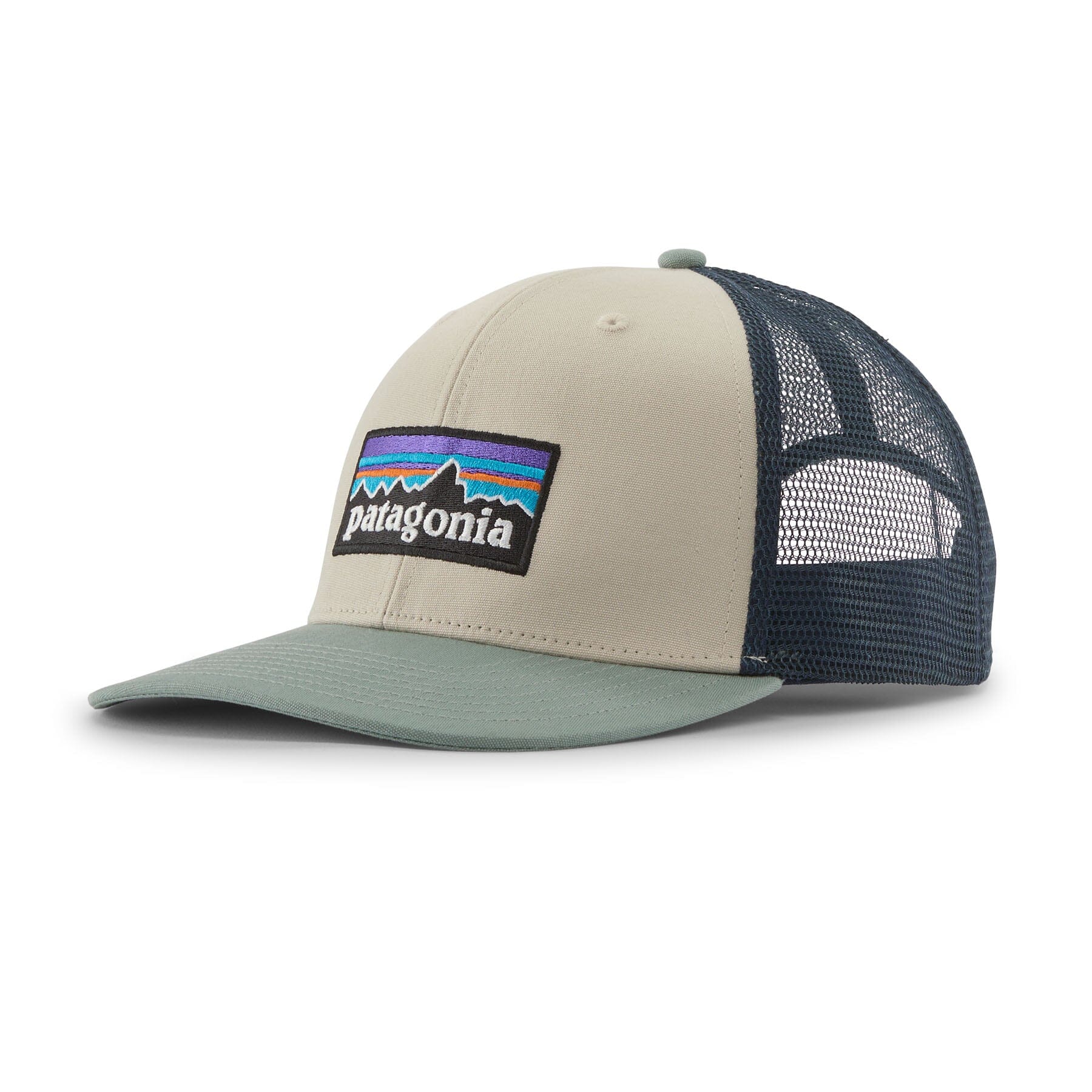 Patagonia P-6 Logo Trucker Hat Men's Hats Patagonia Pumice