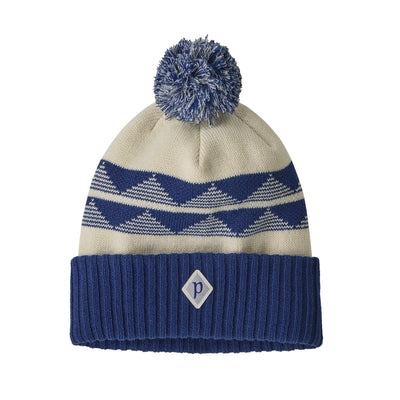 Patagonia Powder Town Beanie Men's Beanies Patagonia Hut Tripper Stripe: Birch White