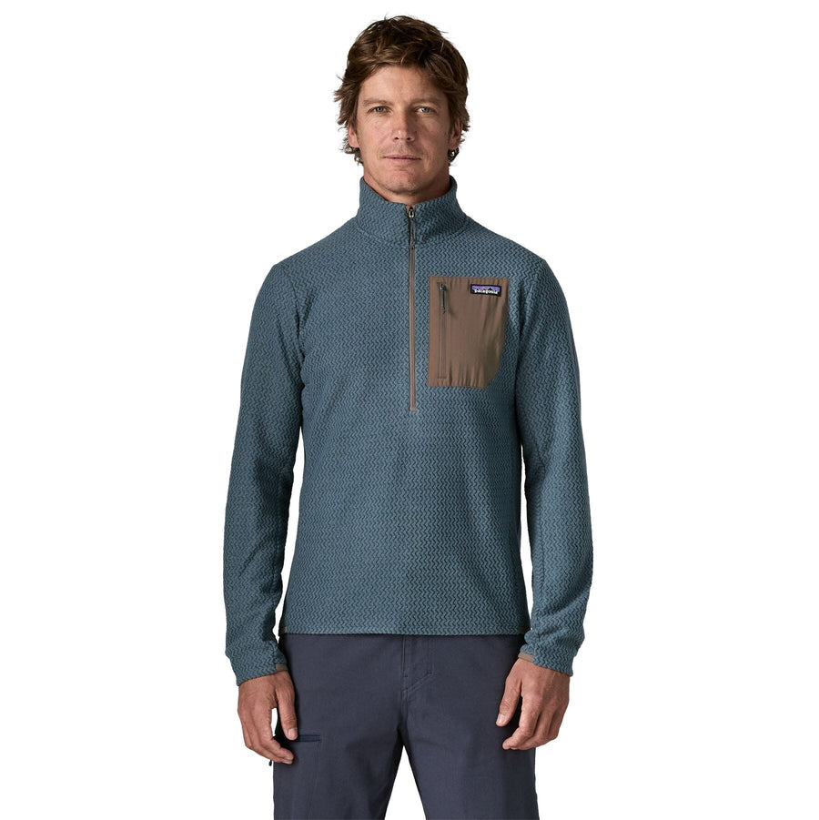 Patagonia R1 Air Zip Neck Fleece - Men's Men's Fleece Pullovers Patagonia Summit Blue M 