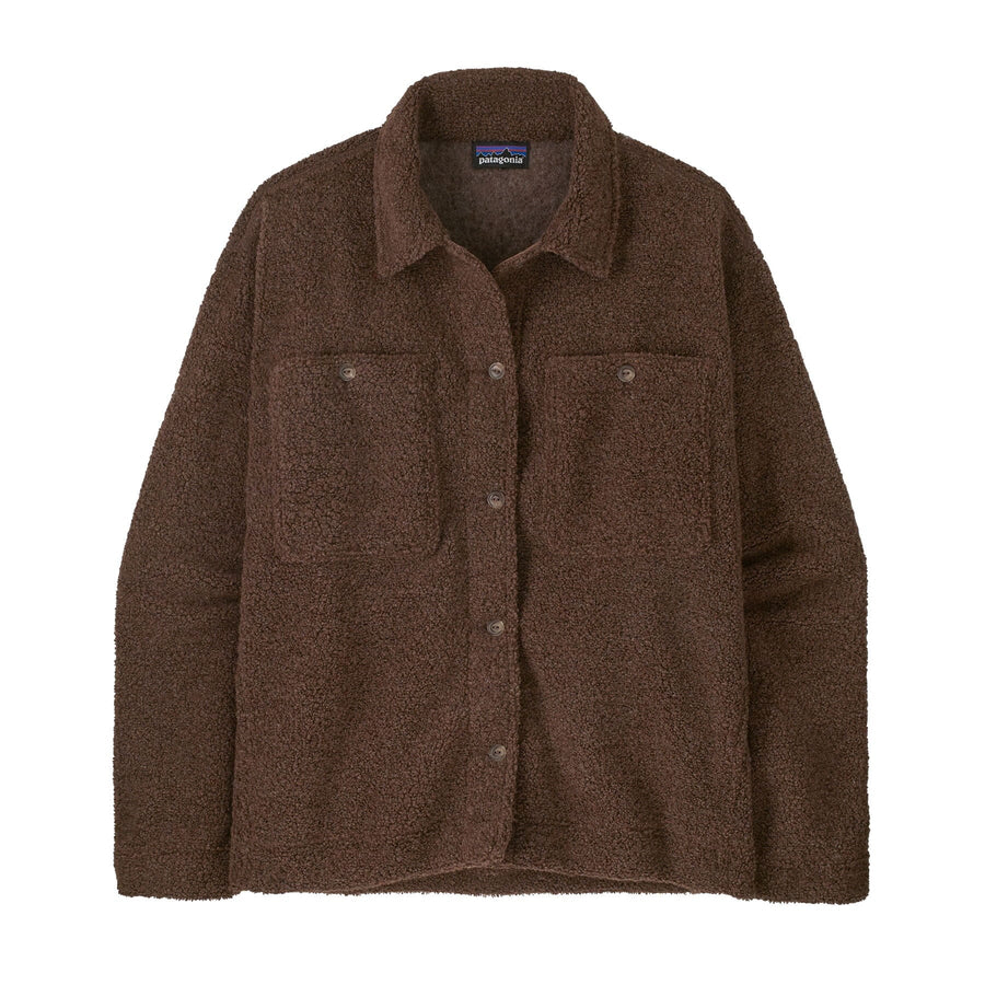 Patagonia Reclaimed Sweater Shirt Jacket - Women's Women's Casual Jackets Patagonia Berm Brown S 