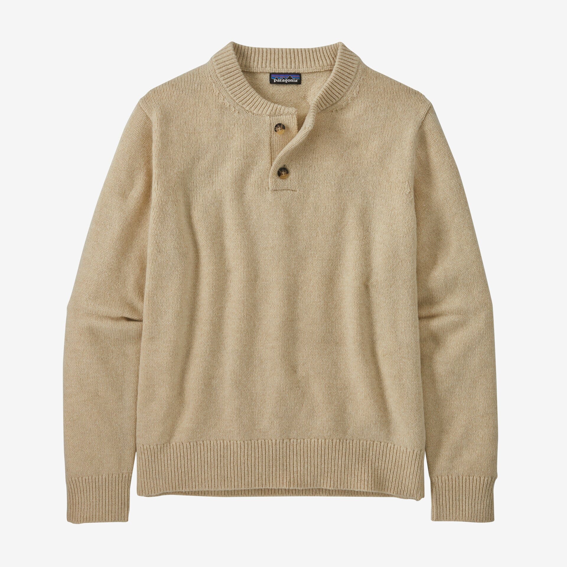 Patagonia Recycled Wool-Blend Buttoned Sweater - Men's Sweater Patagonia Natural M