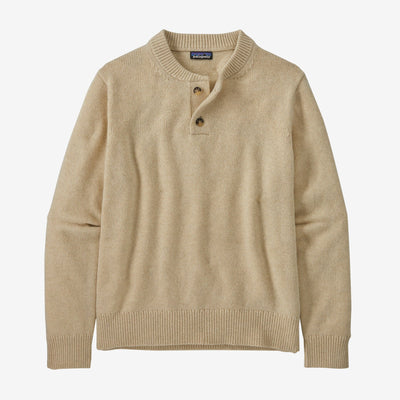 Patagonia Recycled Wool-Blend Buttoned Sweater - Men's Sweater Patagonia Natural M