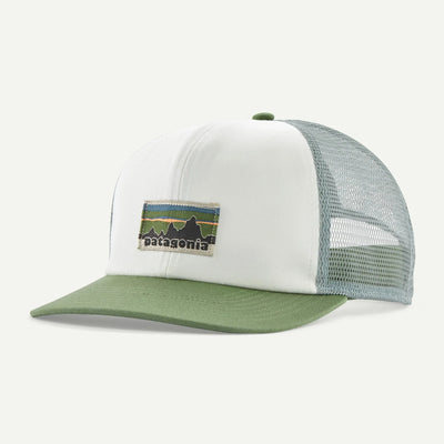 Patagonia Relaxed Trucker Hat Hats Patagonia OG Legacy Label: Birch White