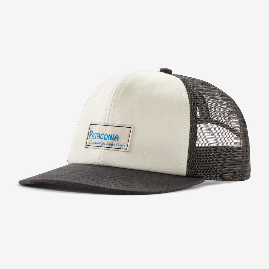 Patagonia Relaxed Trucker Hat Hats Patagonia Water People Label: White 