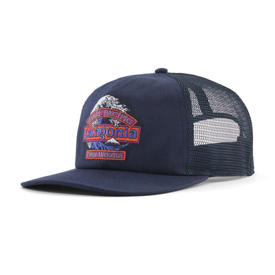 Patagonia Relaxed Trucker Hat Men's Hats Patagonia Great Waves: New Navy