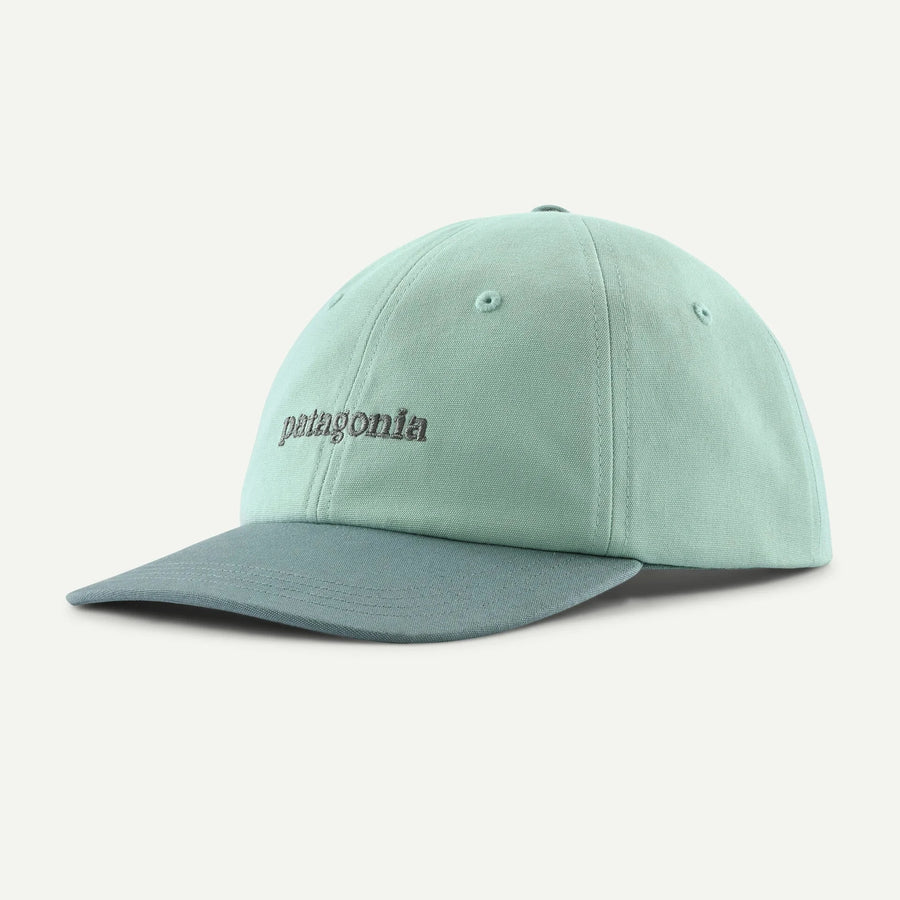 Patagonia Roy Icon Trad Cap Hats Patagonia Text Logo: Thin Ice 