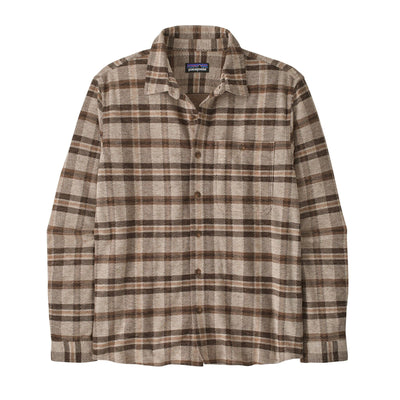 Patagonia Stretch Fjord Flannel Shirt - Men's Men's Flannel Shirts Patagonia Freeride: Oar Tan M