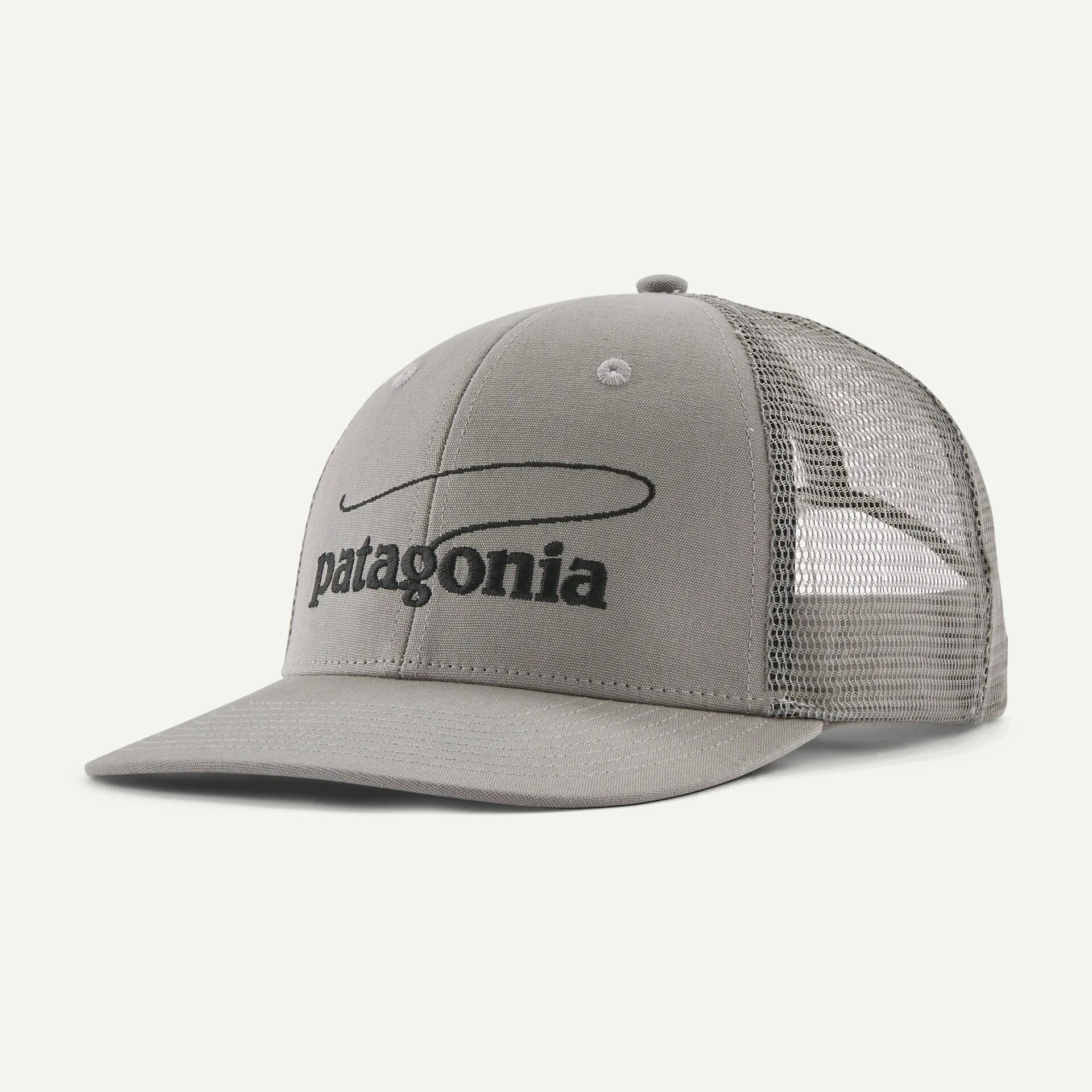 Patagonia Take a Stand Trucker Hat Hats Patagonia Casting Logo: Forever Grey