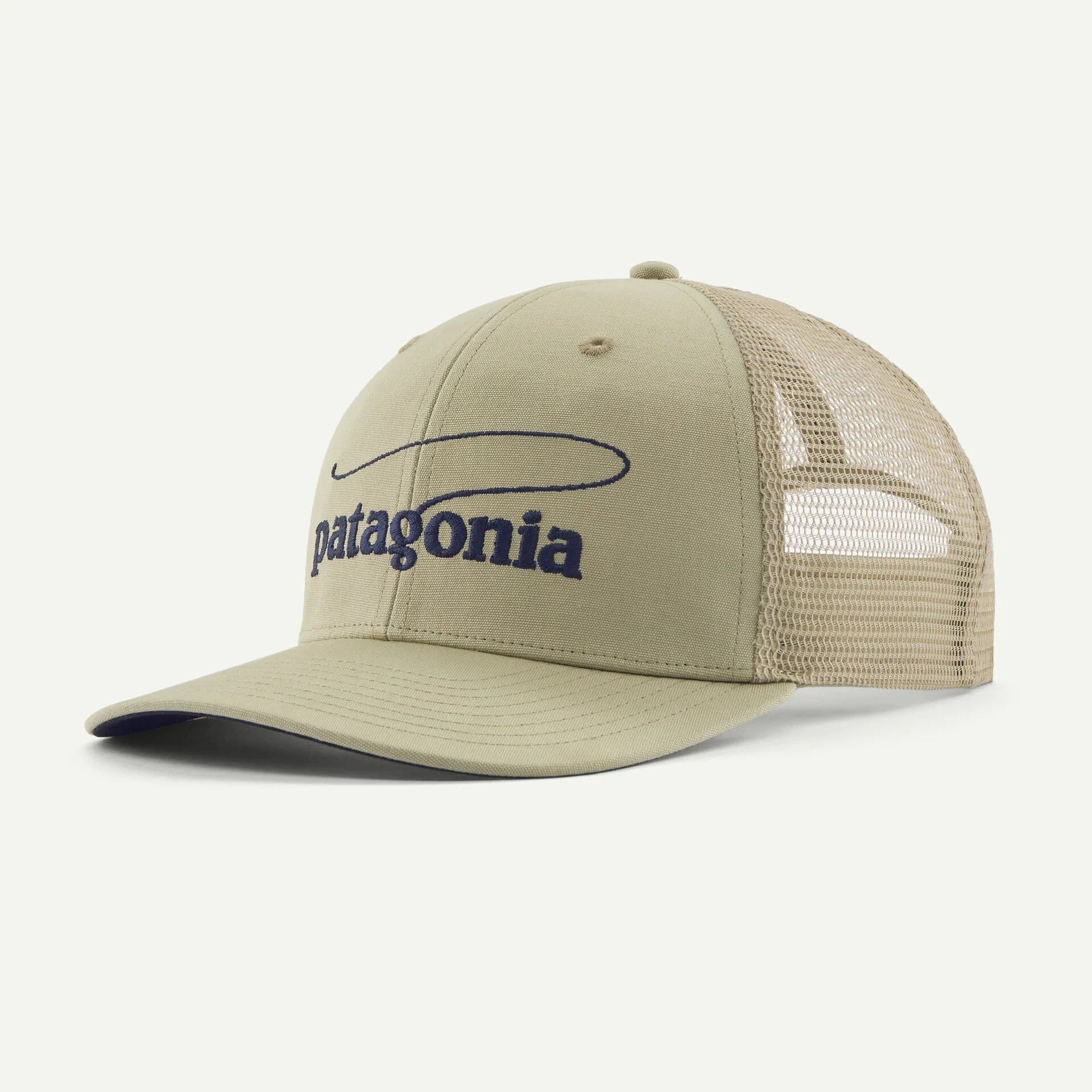 Patagonia Take a Stand Trucker Hat Men's Hats Patagonia Casting Logo: Weathered Stone