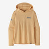 Patagonia W's Capilene Cool Hoody Shirts, Hoody Apex Outfitter & Board Co Sandy Melon X -Dye M 