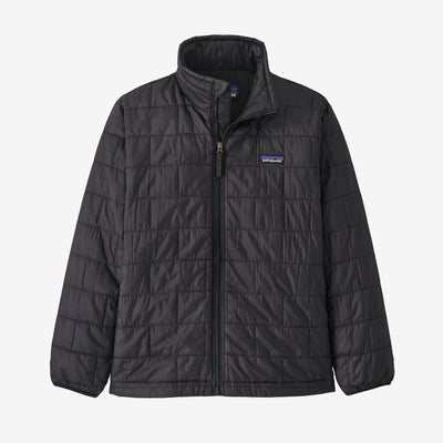 Patgonia Kids' Nano Puff Brick Quilt Jacket Jackets & Fleece Patagonia Black XS