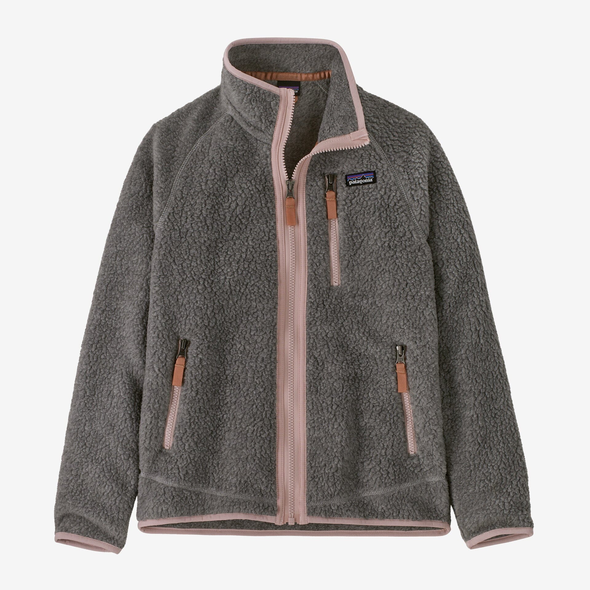 Patgonia Kids' Retro Pile Jacket Jackets & Fleece Patagonia Salt Grey XS