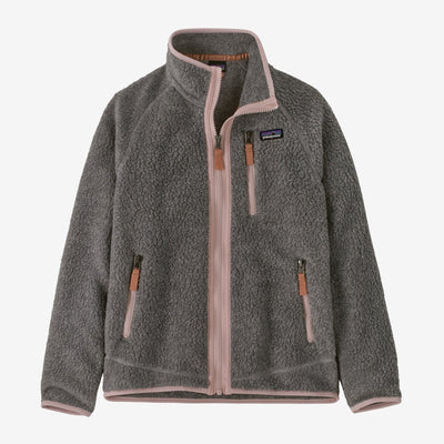 Patgonia Kids' Retro Pile Jacket Jackets & Fleece Patagonia Salt Grey XS