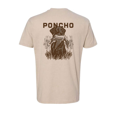 Poncho Man's Best Friend T-shirt T-Shirt Poncho