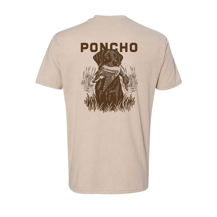 Poncho Man's Best Friend T-shirt T-Shirt Poncho 