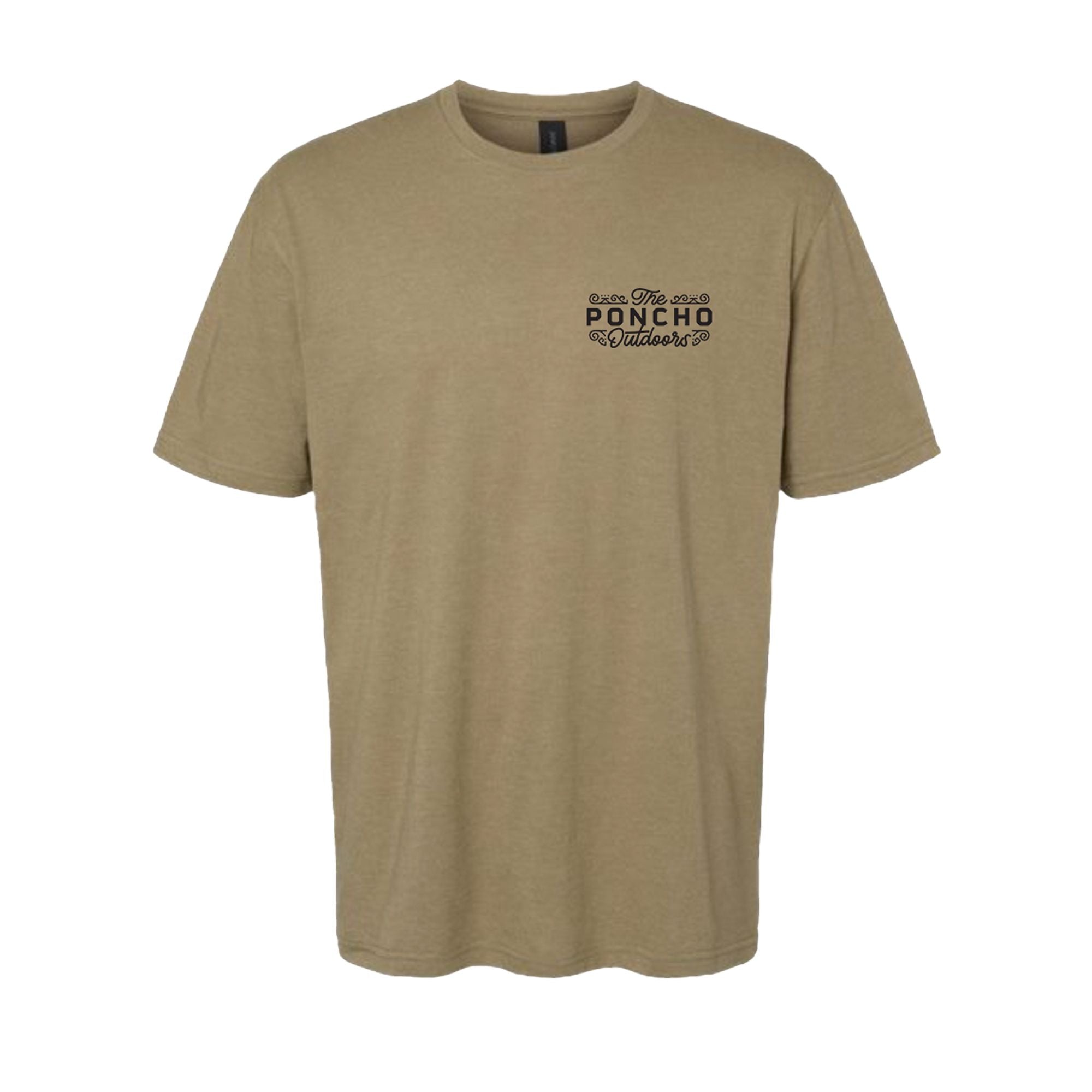 Poncho Tan Buck T-Shirt Men's Graphic T-Shirts Poncho