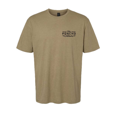 Poncho Tan Buck T-Shirt Men's Graphic T-Shirts Poncho