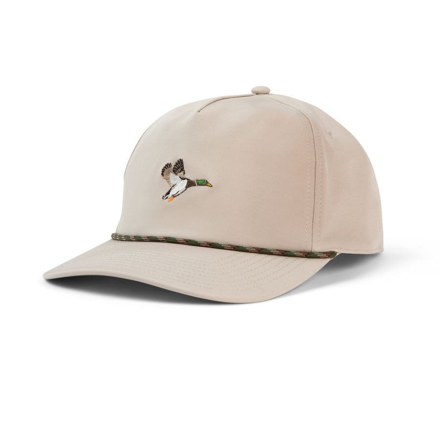 Poncho Tan Mallard Rope Hat Men's Hats Poncho 