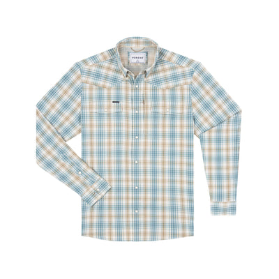 Poncho The Brush Country Shirt Men's Long Sleeve Button Downs Poncho