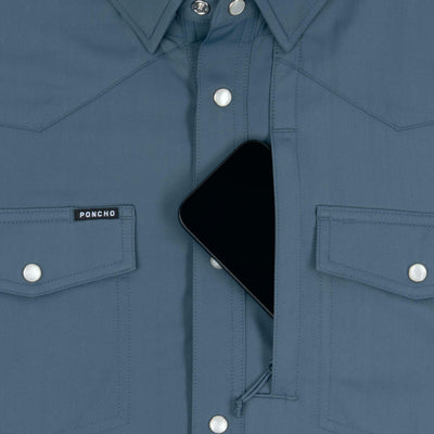 Poncho The Dogtooth Shirt Shirts Poncho