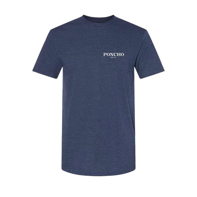 Poncho The Navy Diamond T-Shirt Men's Graphic T-Shirts Poncho