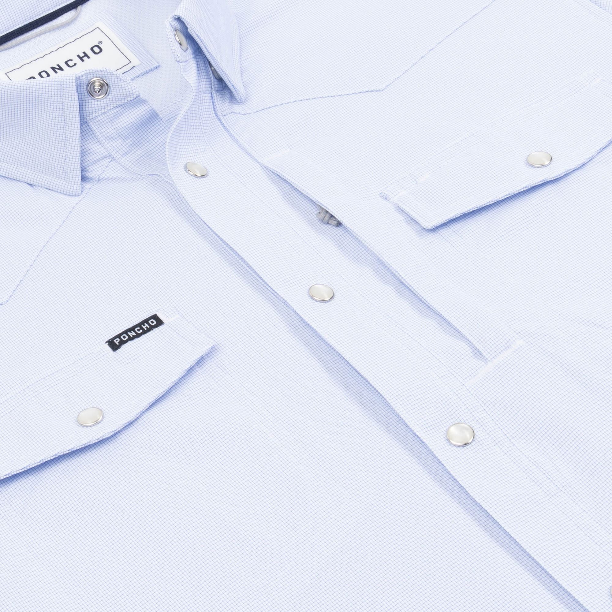 Poncho The Padre Shirt Men's Short Sleeve Button Downs Poncho