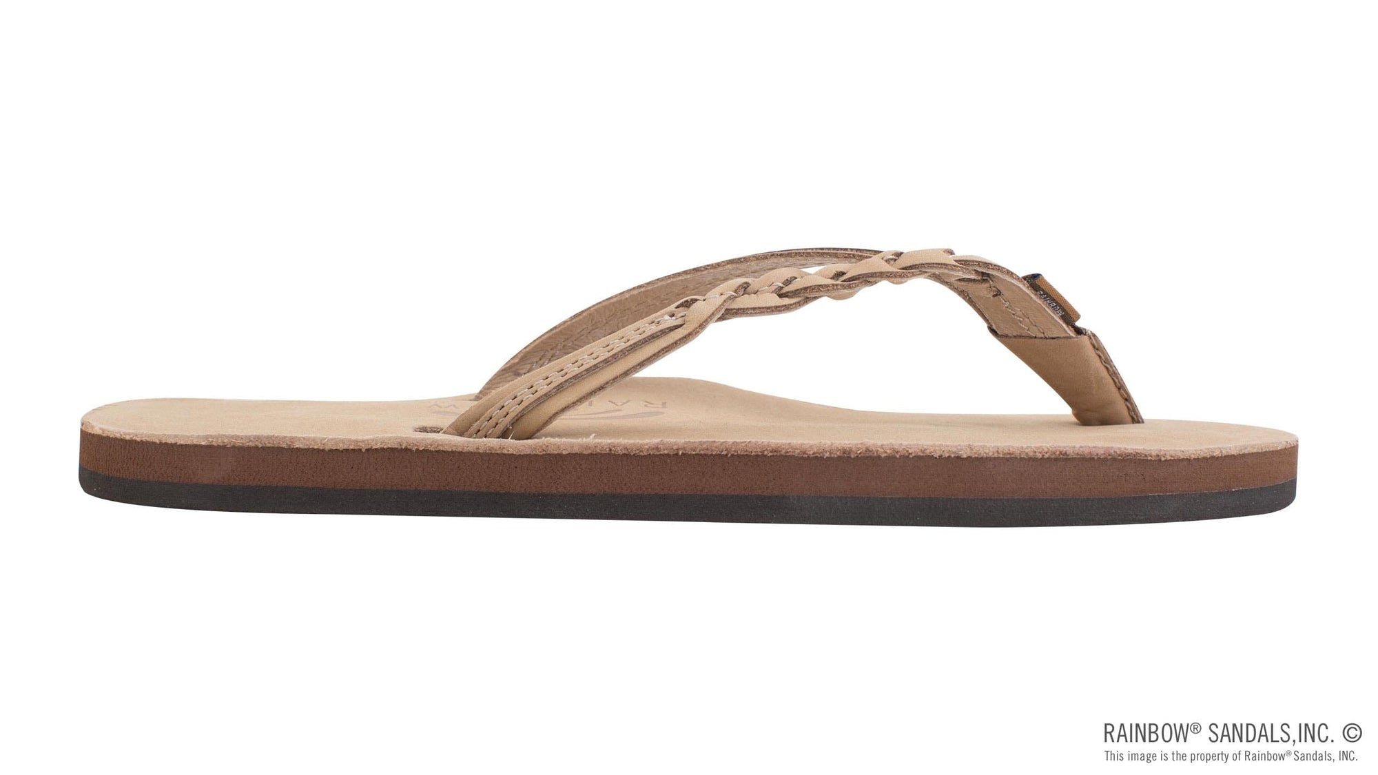 Rainbow Flirty Braidy Single Layer Leather w/ Narrow Strap - Women's Shoes Rainbows