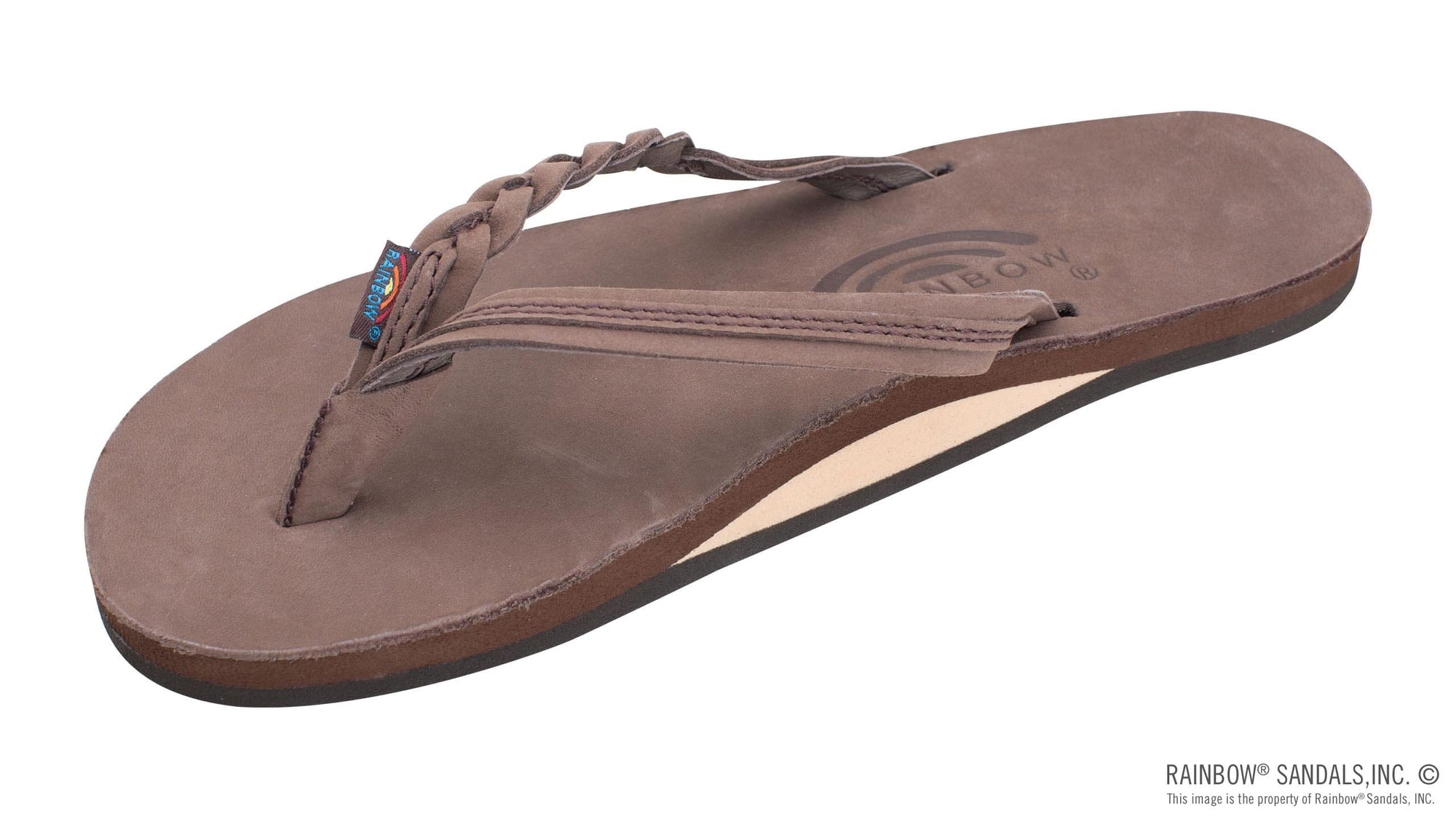 Rainbow Flirty Braidy Single Layer Leather w/ Narrow Strap - Women's Shoes Rainbows eXpresso S (5.5-6.5)