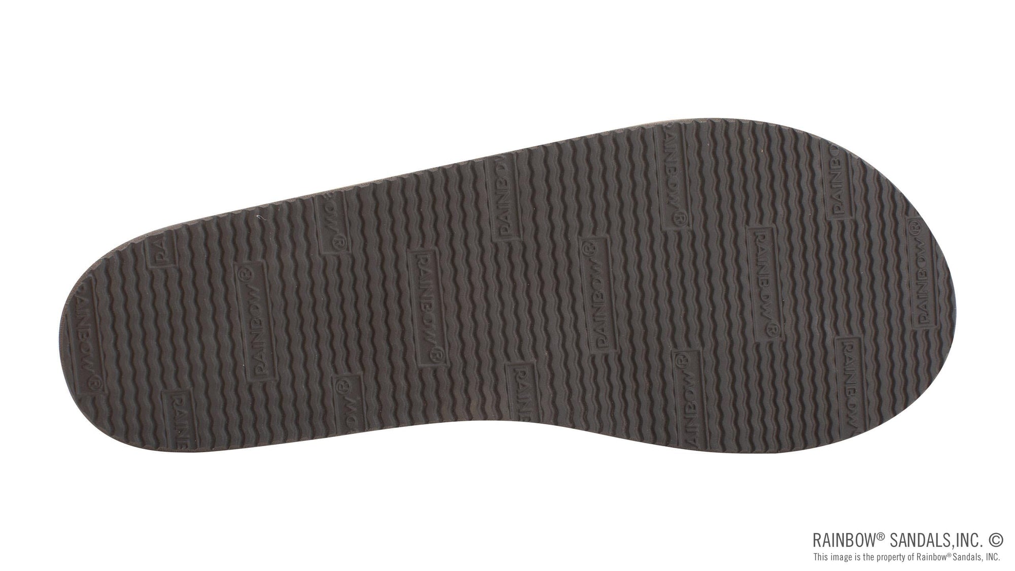 Rainbow Las Flores Premier Leather Single Layer with 1/2" Floral Narrow Strap - Women's Shoes Rainbows
