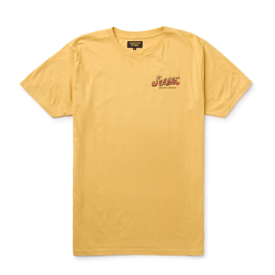 Seager Blowout Tee T-Shirt Seager Mustard M 