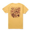 Seager Blowout Tee T-Shirt Seager Mustard M 