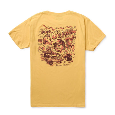 Seager Blowout Tee T-Shirt Seager Mustard M