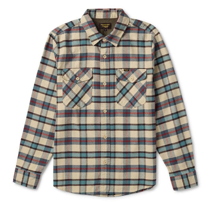 Seager Calico Flannel Shirt Shirts Seager 