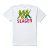 Seager Finger Guns Tee T-Shirt Seager White M 
