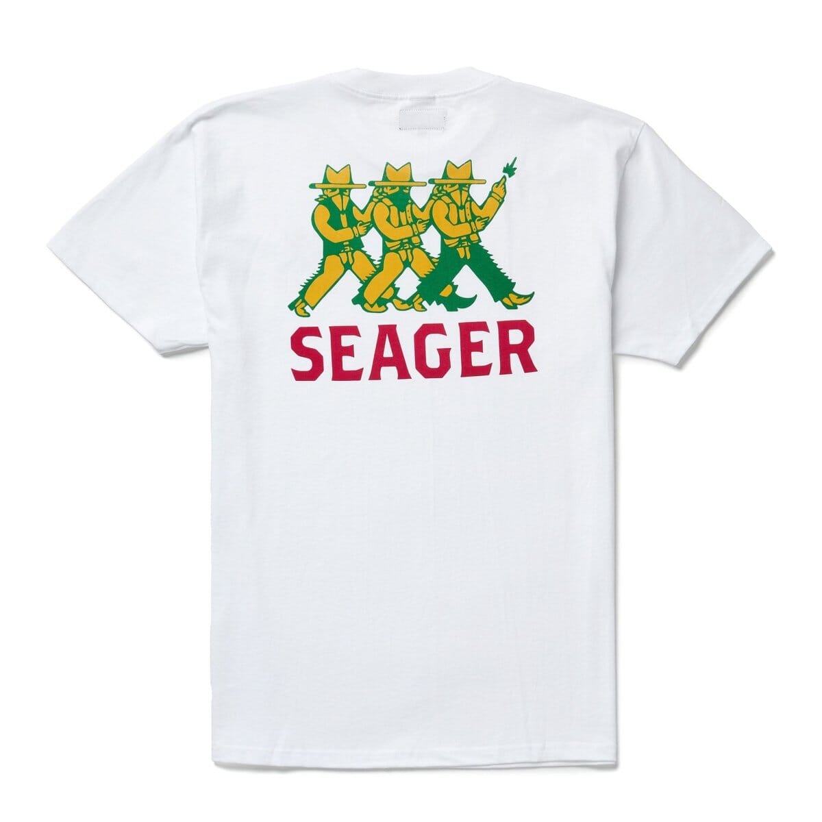 Seager Finger Guns Tee T-Shirt Seager White M