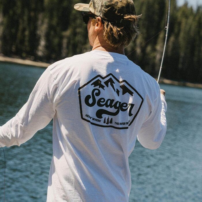 Seager High Country Long Sleeve Tee Men's Long Sleeve Graphic T-Shirt Seager