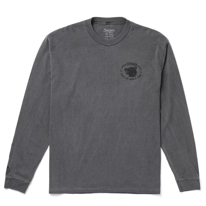 Seager Iron Boar Premium Longsleeve Tee Men's Long Sleeve Graphic T-Shirt Seager
