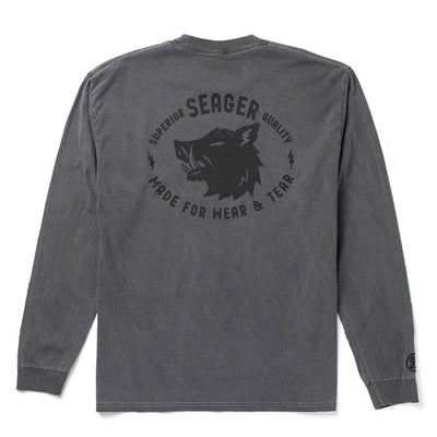 Seager Iron Boar Premium Longsleeve Tee Men's Long Sleeve Graphic T-Shirt Seager
