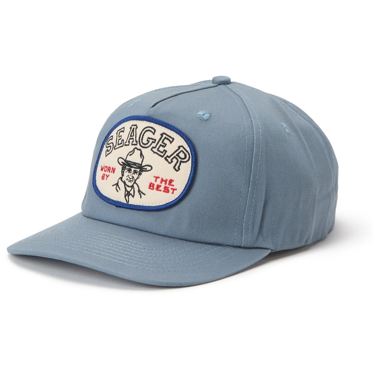 Seager Judge Snapback Hats Seager Washed Navy