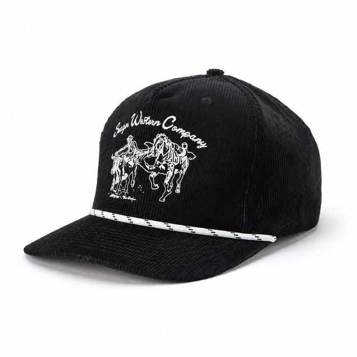 Seager Los Rios Canvas Snapback Men's Hats Seager