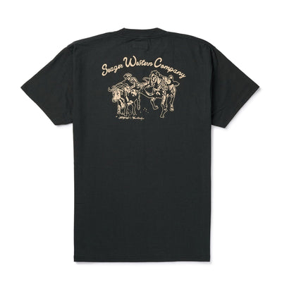 Seager Los Rios Tee T-Shirt Seager Vintage Black M