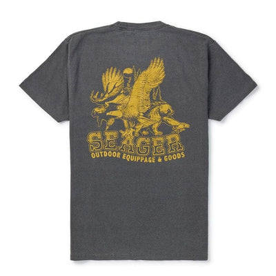 Seager Premium Reserve Tee Men's Graphic T-Shirts Seager Pigment Black S