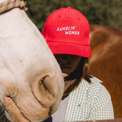 Seager Ramblin' Woman Corduroy Snapback Hat Women's Hats Seager