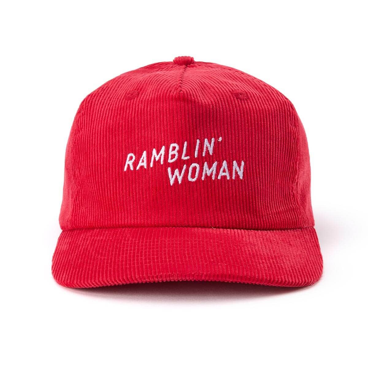 Seager Ramblin' Woman Corduroy Snapback Hat Women's Hats Seager